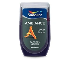 Spalvų tonų testeris Sadolin Ambiance spalvų testeris, gamyklinė žalia spalva, 0,03 l