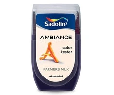 Spalvos testeris SADOLIN AMBIANCE FARMERS MILK, visiškai matiniai, 30 ml