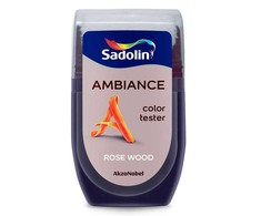 sp. testeris SADOLIN AMBIANCE ROSE WOOD, visiškai matiniai, 30 ml