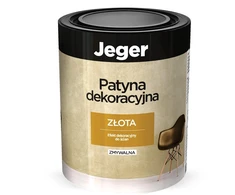 Speciāla krāsa, sienas Jeger Patine Gold, zelta, 0.75 l