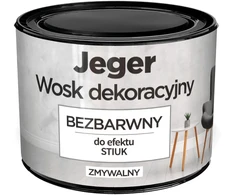 Speciāla krāsa, sienas Jeger Wax Transparent, caurspīdīga, 0.3 l