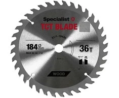 SPECIALIST+ pjovimo diskas, 184x36Tx16 mm