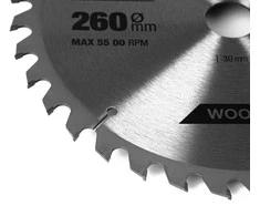 Pjovimo diskas medienai Specialist+ Wood; 260x30 mm; Z36