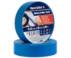 Specialist+ Izol. juosta 0,13 x 19 mm mėlyna 20 m