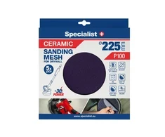 Specialist+ keramikinis tinklelis MESH, 225 mm, P100, 5 vnt.