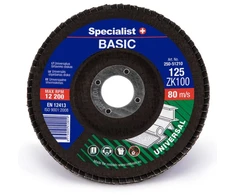 SPECIALIST Šlifavimo diskas ZK100, 125 mm x 22 mm