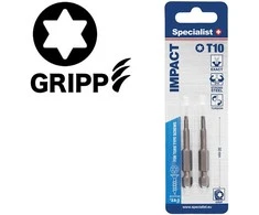 SPECIALIST+ antgalis TORX GRIP T10, 50mm, 2 vnt.