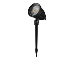 Spectrum Įsmeigiamas lauko šviestuvas 6W, LED, 3K, 600lm, IP65,juodas