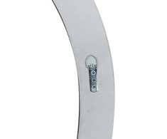 Veidrodis Domoletti LMY1481, tvirtinamas, 50 cm x 70 cm, baltas