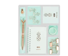 Spokey Kanceliarijos priemonių rinkinys Easy Stationery. žalia sp.