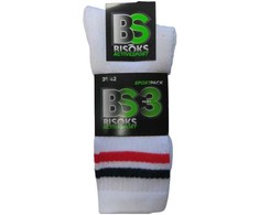 Sportinės kojinės Bisoks Sport 11011K, baltos spalvos, 43-46, 3 vnt.