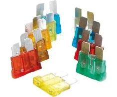 Sprieguma pārveidotājs Bottari B30112 Flat Fuse Set 10pcs, daudzkrāsaina, 12 V, 10 gb.