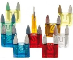 Sprieguma pārveidotājs Bottari B30113 Small Fuse Set 10pcs, daudzkrāsaina, 12 V, 10 gb.