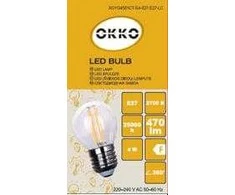 Okko Ledvance BULB LED P45 4W E27 830 FL 470LM 15KH