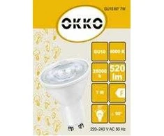Okko „Bestservice“ LED lemputė PAR16 7W GU10 840 38 520lm 15kHz