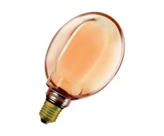 Dekoratyvinė LED lemputė OSRAM O-FILAMENT, G130, E27, 4W, 1800K, 110lm, dimeriuojama
