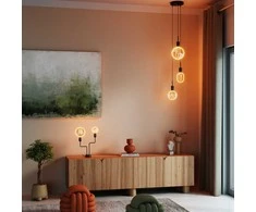 Dekoratyvinė LED lemputė OSRAM O-FILAMENT, G130, E27, 4W, 1800K, 110lm, dimeriuojama