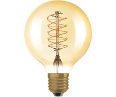 Lemputė Osram LED, G80, 2200 °K, E27, 7 W, 600 lm