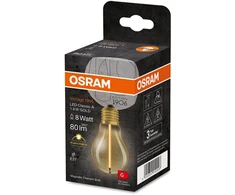 Lemputė Osram LED, A60, 2700 °K, E27, 1.8 W, 80 lm