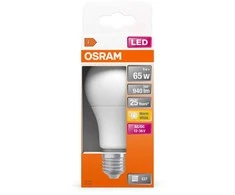 Osram 9W LED lemputė CLASSIC A, E27, baltos matinės sp., 2700K