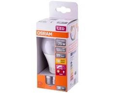 Lemputė Osram LED, A75, 2700 °K, E27, 10 W, 1055 lm