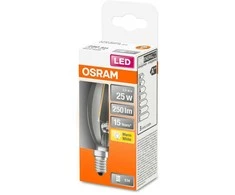 OSRAM LED kerte filamentas 250lm 1,8W/827 (25W) E14