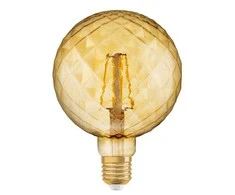 Lemputė Osram LED, G125, 2400 °K, E27, 4.5 W, 470 lm