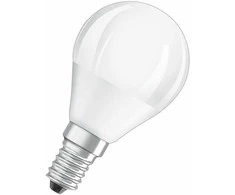 Ledvance OSRAM LED BASE CL P Fros. 5,7W 827 E14 470lm 2700K (CRI 80) 10000h A+ (Krabička 5ks)