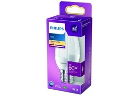 Lemputė Philips LED, B38, 2700 °K, E14, 7 W, 806 lm