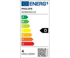 LED lemputė PHILIPS, P45, E27, 3,4 W, 470 lm, 2200–2700 K
