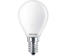 Lemputė Philips LED, P45, 2700 °K, E14, 6.5 W, 806 lm