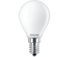 Lemputė Philips LED, P45, 2700 °K, E14, 4.3 W, 470 lm