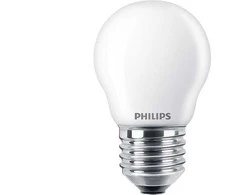 Lemputė Philips LED. P45. E27. 3.4W. 470LM. 2200-2700K. DIM