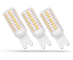Lemputė Spectrum LED, 4000 °K, G9, 4.9 W, 430 lm, 3 vnt.