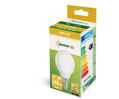 Spuldze Spectrum LED, P45, 4000 °K, E14, 6 W, 540 lm