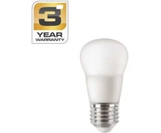 LED lemputė STANDART, P45, E27, 6 W, 620 lm, 2700 K