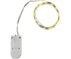 Spuldzīšu virtenes Domoletti Luma KLED-061A, 2 m, silti balta, 20 LED