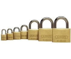 Spyna Abus 60/50C, žalvario sp., 60 mm