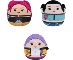 SQUISHMALLOWS K-POP DEMON HUNTERS Pliušinis žaislas „Flip-a-Mallows“, 20 cm