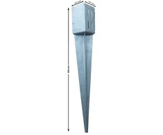Staba uzgalis Garden Center, 90 cm, cinks