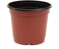 Stādīšanas pods Garden Center BN180, plastmasa, 18 cm x 13 cm, melna