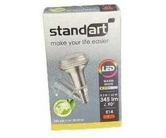 Standart LED lemputė R50 4,3 W E14 2700 K 390 lm 36 DIM