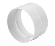 Europlast apaļo kanālu savienojums plastmasas, Ø125mm