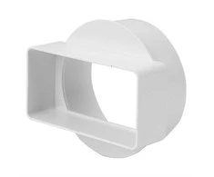 Ventiliatorius Ventiliacijos tarpmovė EUROPLAST KSD1, 110 x 55 mm, D100