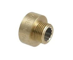 Starpuzmava TDM Brass 111, 1/2 collas – iekšējā vītne / 3/4 ārējā vītne, 3/4" x 1/2"