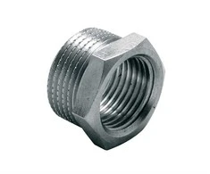 Tarpmovė TDM Brass 114N, 1/2 colio - vidinis sriegis / 1 colis - išorinis sriegis, 1" x 1/2"