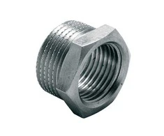 Tarpmovė TDM Brass 114N, 1/4 colio - vidinis sriegis / 1/2 colio - išorinis sriegis, 1" x 1/4"
