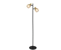 Lampa podłogowa Domoletti FLOOR LIGHT SHADOW 2XE14 Juodas/GOLD
