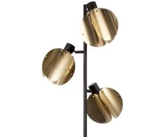 Osram Pastatomas šviestuvas FOLDED GLOBE, 3xE27, aukso sp.