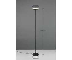 LED toršeras REALITY SPECTER, 17 W, 2700-4000-6500K, 1900 lm, DIM, juodos sp, Ø25 x 178 cm
